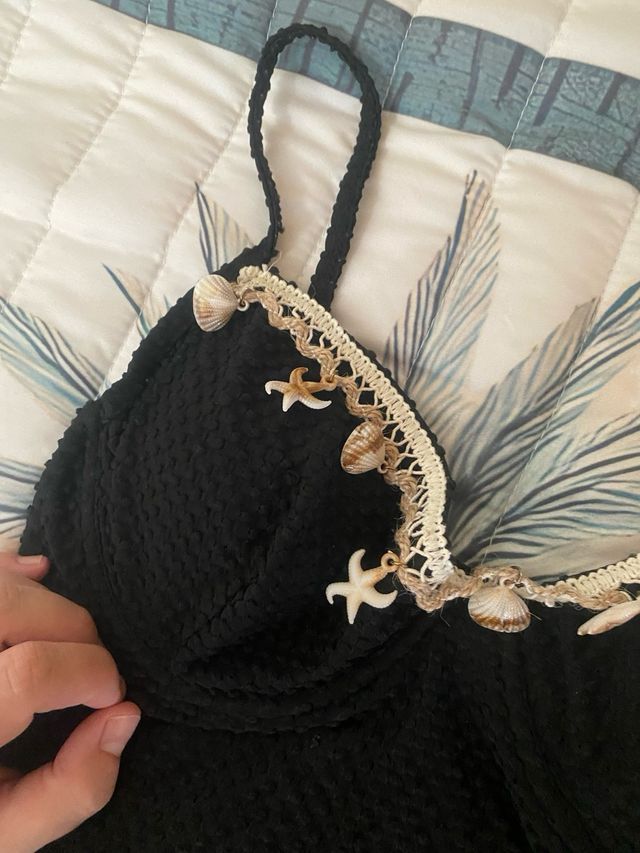 Bañador premamá negro Talla S