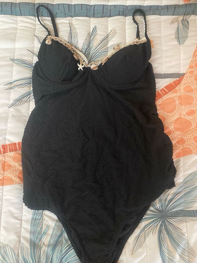 Bañador premamá negro Talla S