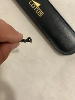 Reloj Lotus Negro y Plateado