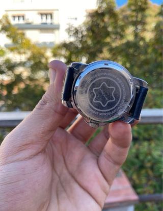 Reloj Montblanc Automático Negro/Plata