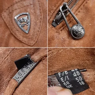 Cazadora Lebek marrón entretiempo