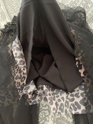 Falda larga tul animal print XXL