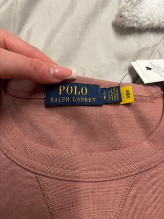 Felpa Polo Ralph Lauren rosa taglia S
