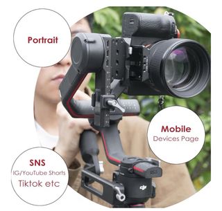 ADAPTADOR Vertical DJI RS X Digital Foto