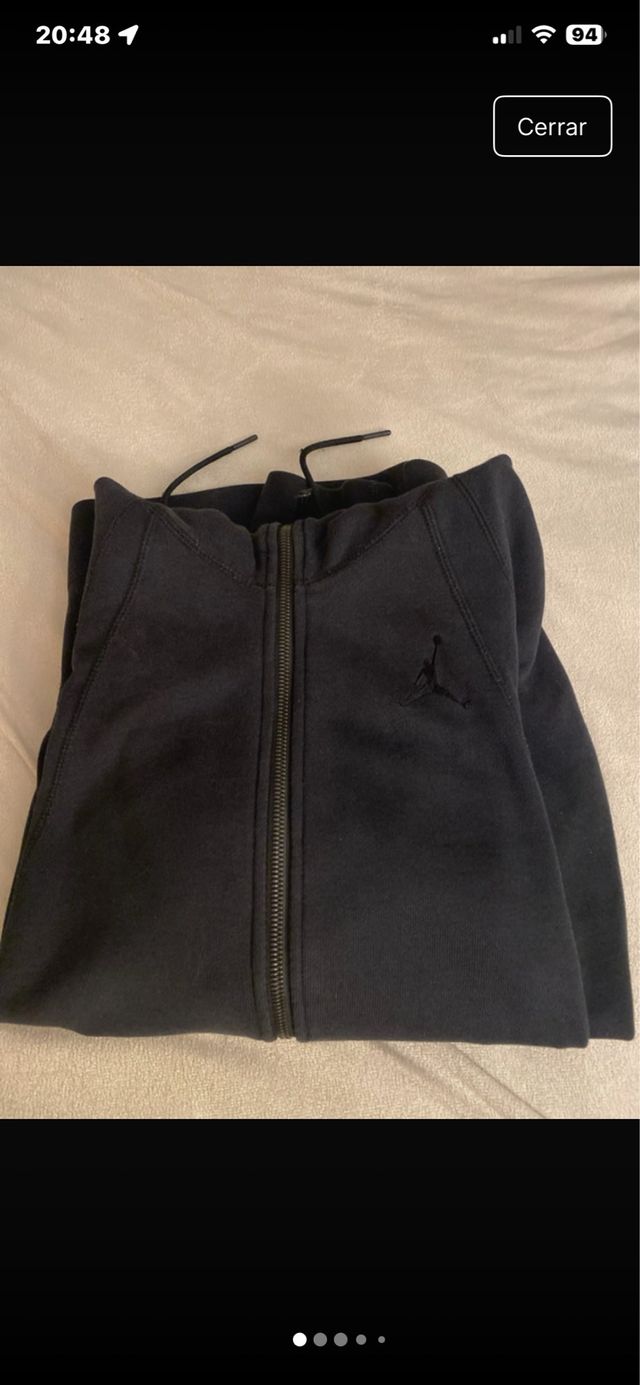 Sudadera Jordan con cremallera
