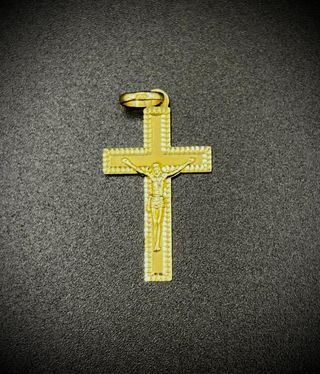 Colgante Cruz Oro 18K 0.88gr