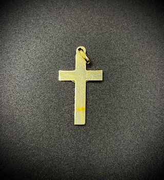 Colgante Cruz Oro 18K 0.88gr