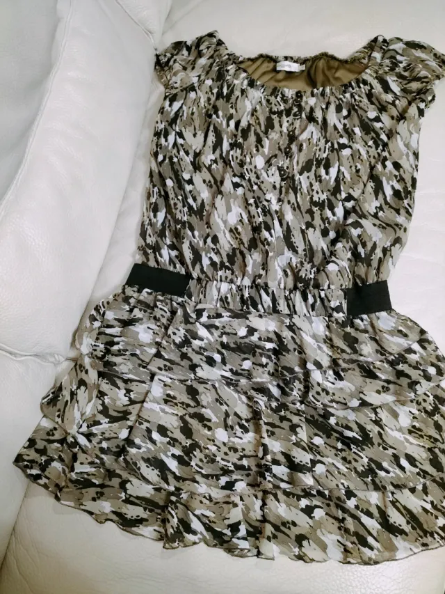 Vestido verano estampado camuflaje