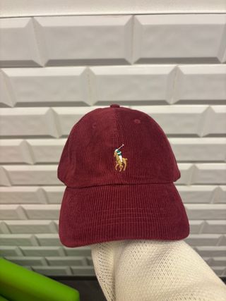 Gorra Polo Ralph Lauren Burdeos Pana