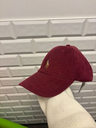 Gorra Polo Ralph Lauren Burdeos Pana