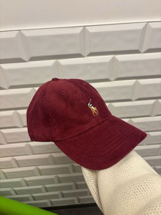 Gorra Polo Ralph Lauren Burdeos Pana