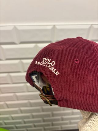 Gorra Polo Ralph Lauren Burdeos Pana