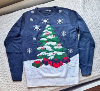 Jersey Navidad con luces