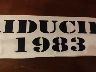 Sciarpa ultras Carpi Irriducibili 1983