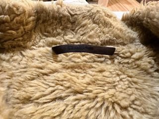 Abrigo Lana Gas Talla XL Marrón