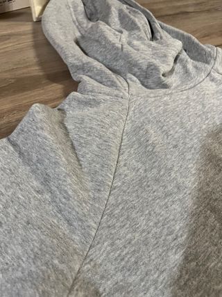 Sudadera Gris Nike con Capucha Talla XS