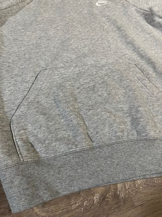 Sudadera Gris Nike con Capucha Talla XS