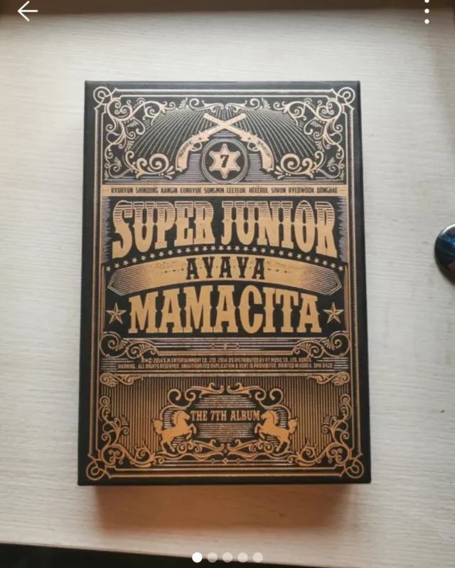 Super Junior Mamacita 7th Album Kpop
