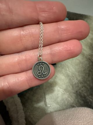 Collar Plata Ley 925 Leo