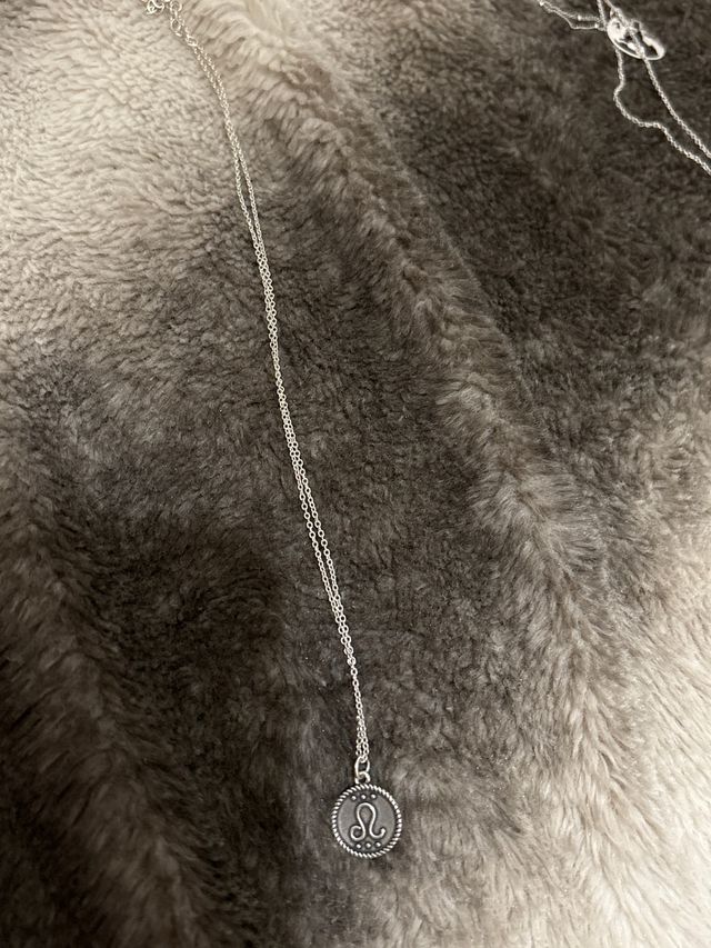 Collar Plata Ley 925 Leo
