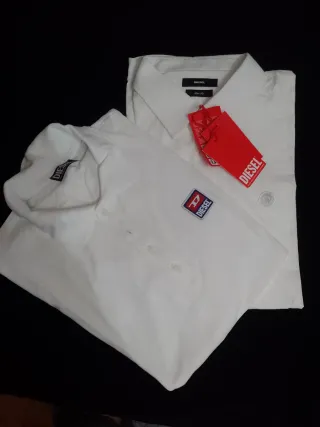 Camisa y Polo Diesel Blancos