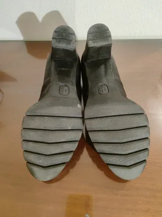 Zapatos tacón negros mujer