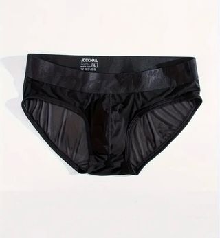 slip JOCKMAIL Transparente Negra Talla XL