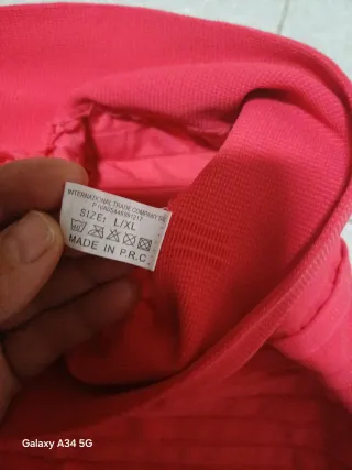 Gonna donna rossa taglia M