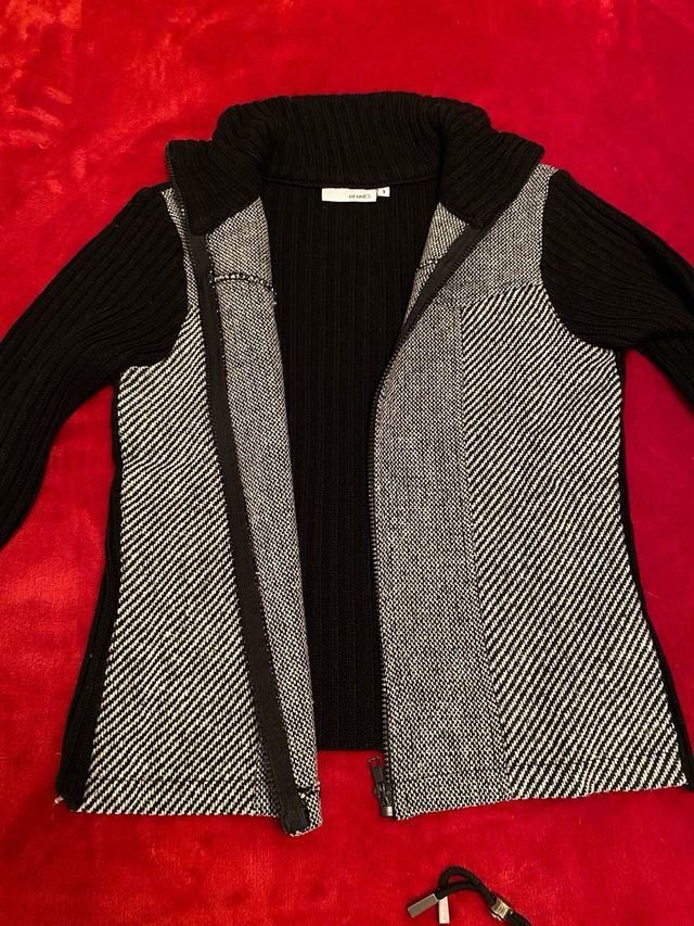 Chaqueta Lana Vintage Mujer