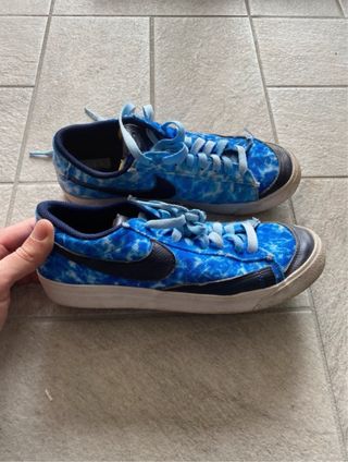 Scarpe Nike Bambino Blu Tie-Dye 38.5