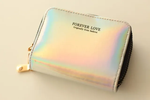 Monedero mujer holográfico.