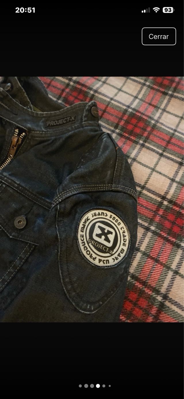 Chaqueta Vaquera Azul