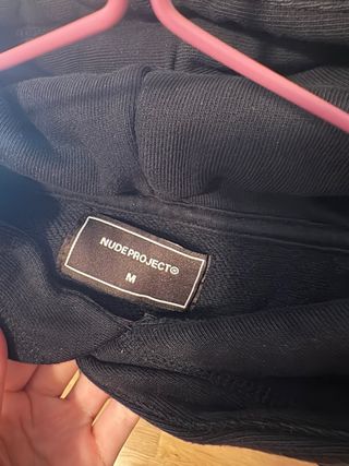 Sudadera Nude Project Negra