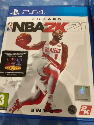 Lote Videojuegos PS4 FIFA y NBA 2K