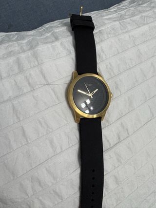 Reloj Guess Hombre Negro y Dorado