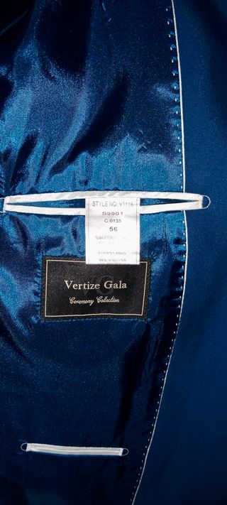 Traje azul marino Vertize Gala hombre