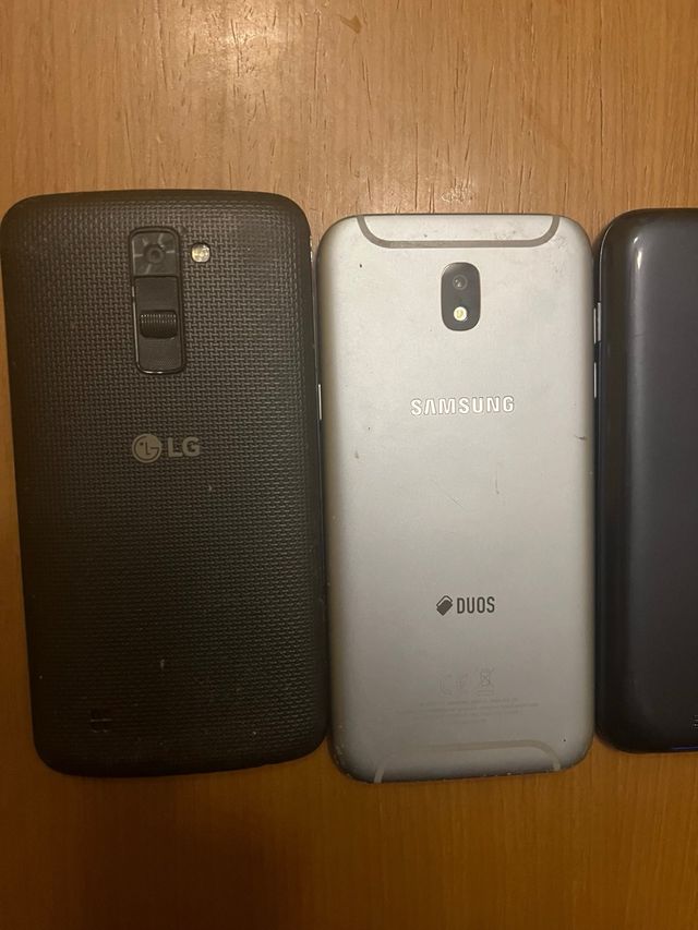 Lote 5 Móviles Apple, LG, Samsung