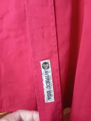 Camicia vintage Avirex U.S.A. rossa