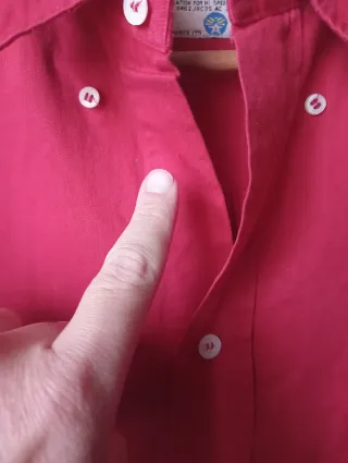 Camicia vintage Avirex U.S.A. rossa