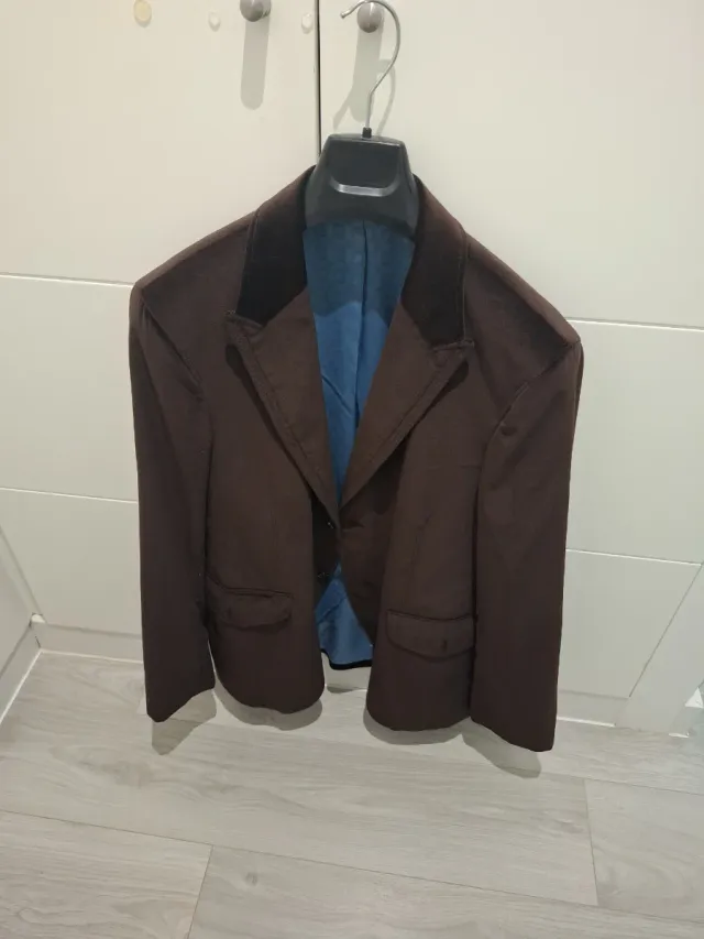 Americana terciopelo Caramelo Talla 54