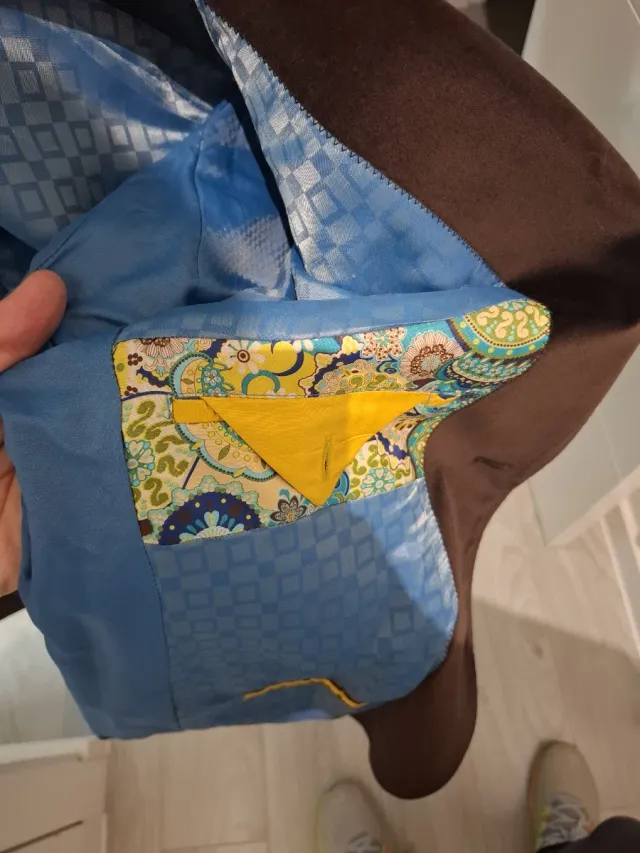 Americana terciopelo Caramelo Talla 54