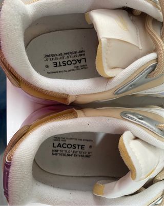 Zapatillas Lacoste L003 Neo Beige/Blanco