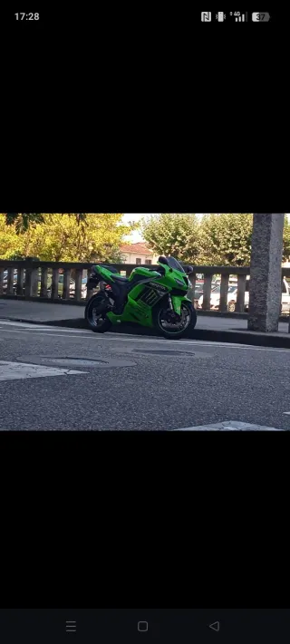 Kawasaki ZX6R 2007.