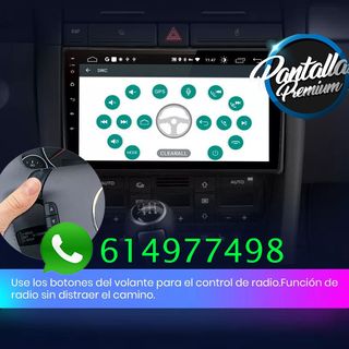 Radio Pantalla CARPLAY GPS para Audi A4 Seat Exeo