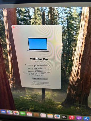 MacBook Pro 15” 2019 – i7, Vega 20, 32GB – Potente