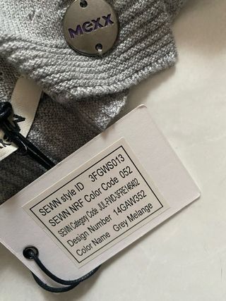 Sciarpa Mexx donna grigia