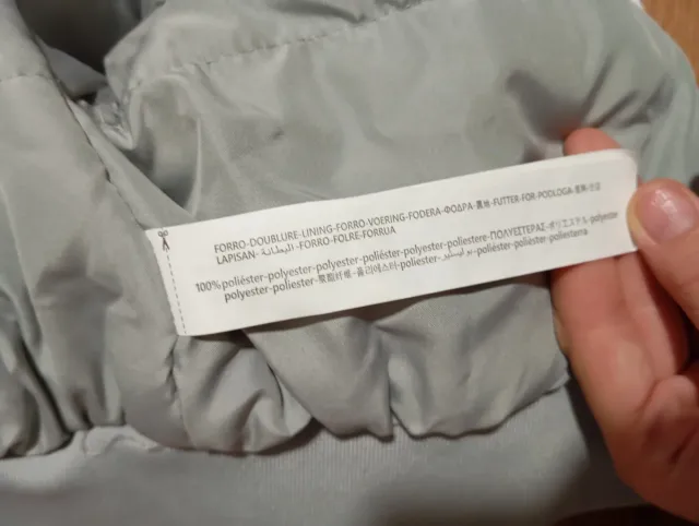 Chaqueta bomber plateada Bershka