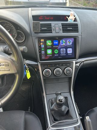 Radio pantalla CARPLAY GPS USB para Mazda 6