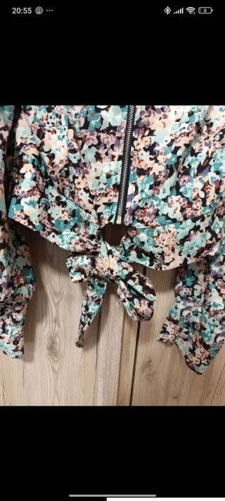 Chaqueta/Blusa floral XL