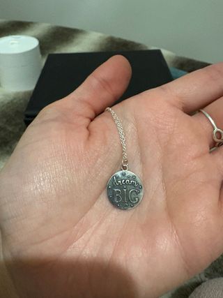 Collar Plata Ley 925 dream BIG